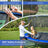 Trampoline - Steel - Blue - 10 ft with Enclosure Net and Safety Pad