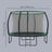 Outdoor Trampoline for Kids - Frame: Steel Tubes; - Black