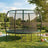 Outdoor Trampoline for Kids - Black
