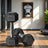 Pair of Hex Dumbbells - 10kg - Plastic - Anti-Rolling Design