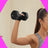 Set of 2 Dumbbells - Neoprene - Black - Waterproof and Non-Slip