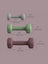Hex Dumbbells Set - Iron - Grey - with Stand - kg