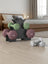 Hex Dumbbells Set - Iron - Grey - with Stand - kg