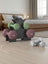 Hex Dumbbells Set - Iron - Grey - with Stand - kg