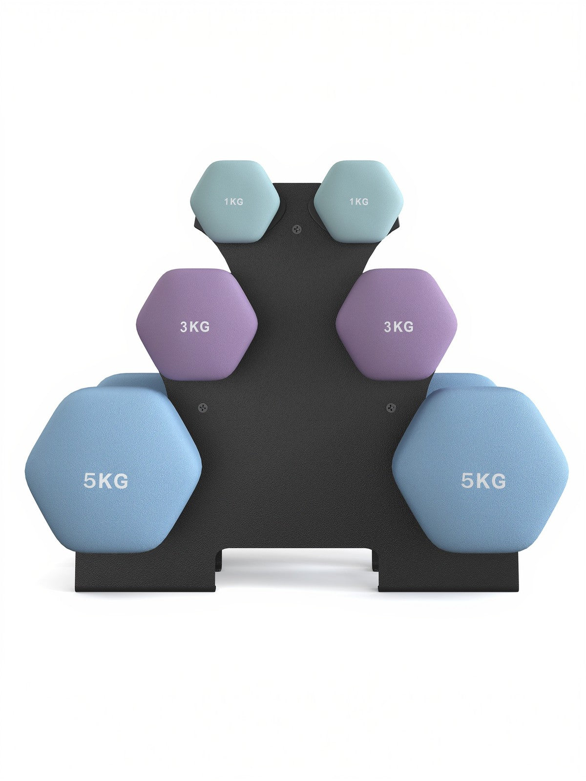Hex Dumbbells Set