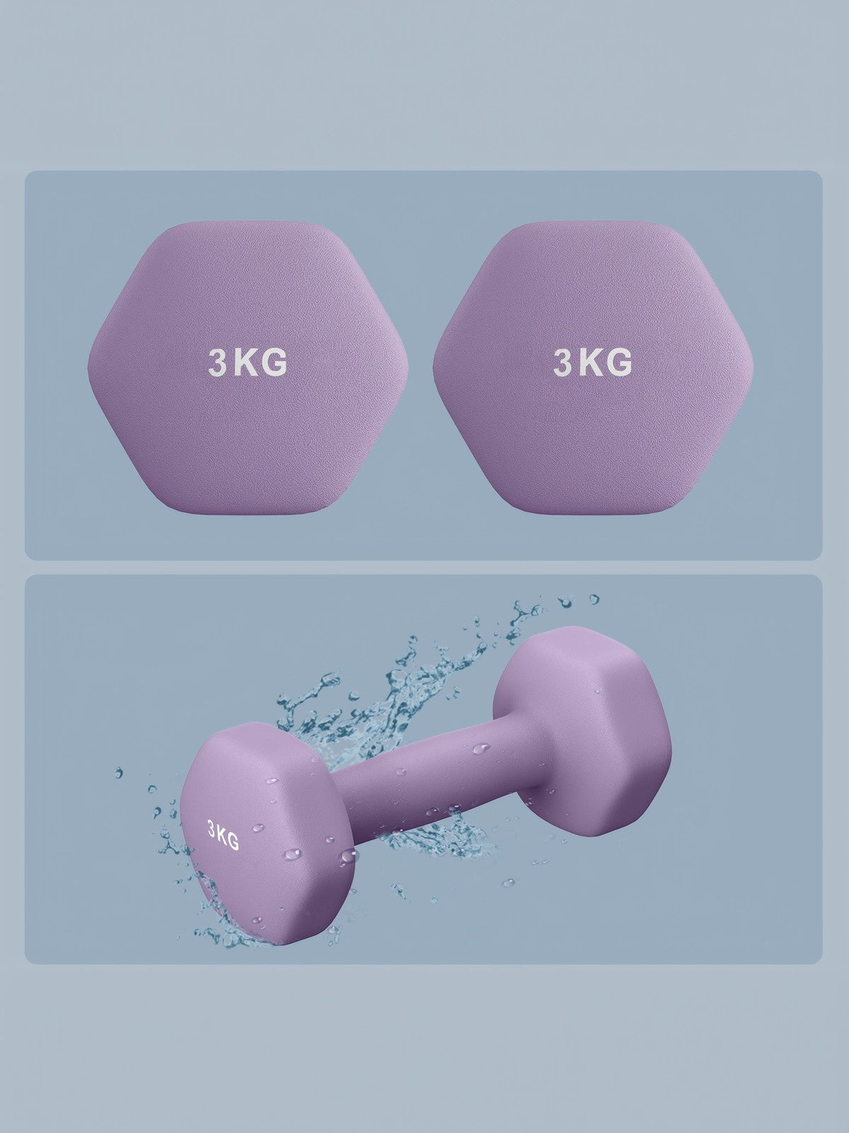 Hex Dumbbells Set