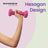 Neoprene Dumbbells Set - Neoprene - Pink - Lightweight 0.5 kg