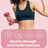 Set of 2 Dumbbells - Neoprene - Red - 3 kg Each with Dumbbell Bars