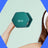 Set of 2 Hexagonal Neoprene Dumbbells - 2 x 2 kg - Green - Ideal for Home Workout and Fitness