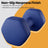 Set of 2 Hexagonal Dumbbells - Neoprene - Green - 2 x 2 kg for Home Workout