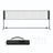 Badminton Net - Steel - Black (stand)
