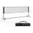 Badminton Net - Steel - Black (stand)