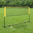 Badminton Net Height Adjustable Volleyball Net - Steel Poles and PE Net - Yellow