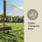 Badminton Tennis Net - Adjustable Height