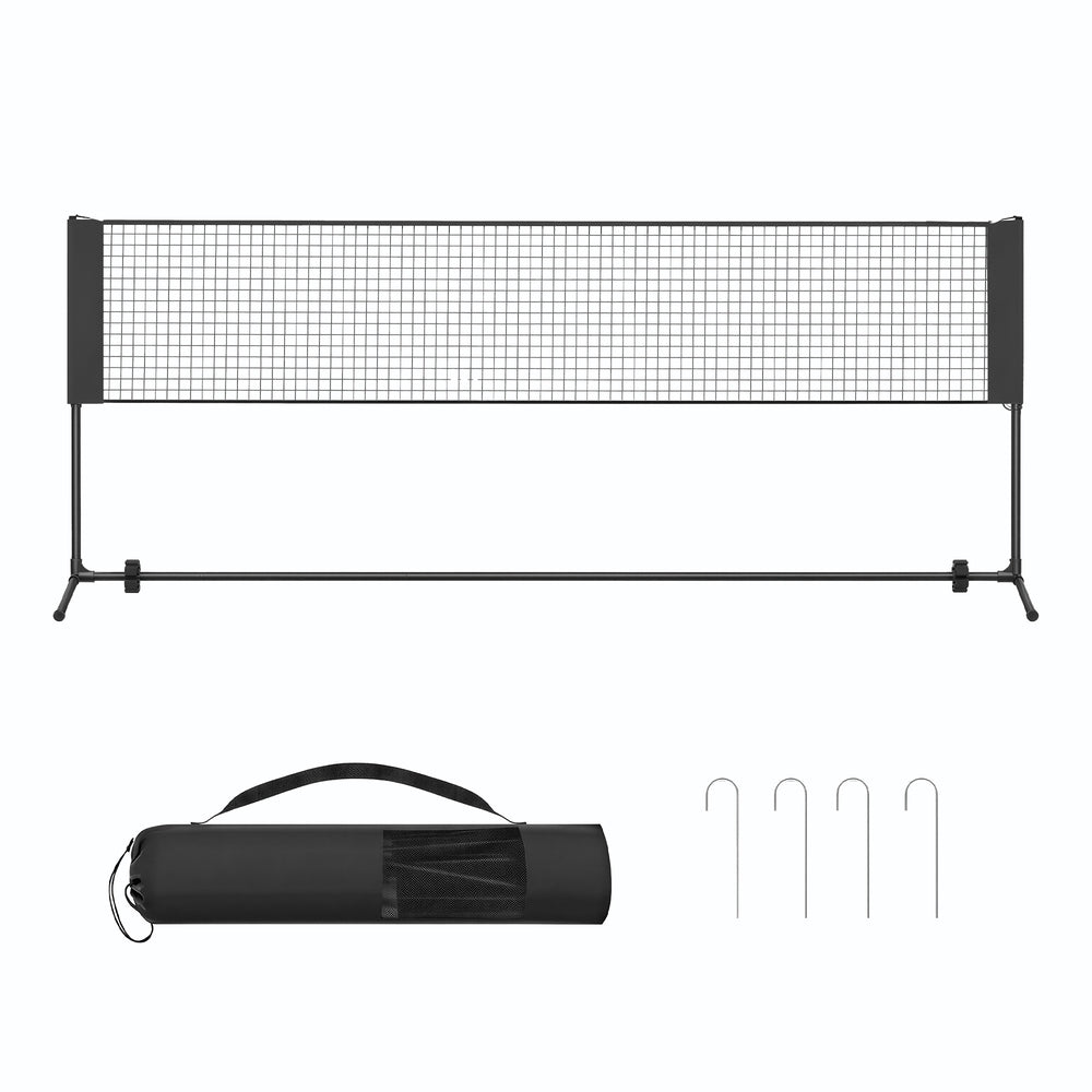 Adjustable Sports Net - 5m - Steel Poles - Height Adjustable