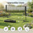 Adjustable Sports Net - 5m - Steel Poles - Height Adjustable