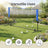 Adjustable Sports Net - 5m - Steel Poles - Height Adjustable