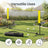 Sports Net - 5m - Steel Poles - Height Adjustable