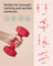Set of 2 Dumbbells - Cast Iron and Neoprene Coating - Red