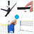 Portable Badminton Net - 4m - Adjustable Height
