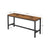 Indoor Benches - Metal - Rustic Brown - Set of 2