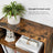 5-Tier Bookcase - Wood - Rustic Brown - Adjustable Storage Shelves