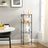 4-Tier Bathroom Shelf - Metal - Black