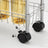 4-Tier Slim Storage Cart - Metal - Silver - Rolling Design for Small Spaces