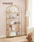 Ladder Golden Shelving Unit - Glass - Gold