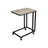 End Table - Steel Frame - Light Ivory and Black