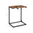 Sofa Side Table - Steel - Rustic Brown and Black - Tilting Top