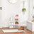 Shoe Storage Organisers - Plastic - White - Stackable with Clear Doors