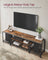 3-Tier TV Cabinet - Wood - Open Shelves for TVs up to 75 Inches