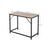 Computer Desk - Steel - Hazelnut Brown and Black