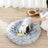 Dog Bed - 50 cm - Grey - Soft Plush