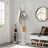 Coat Stand - Solid Wood - White - Free Standing with 8 Hooks