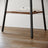 Hall Rack Stand - Wood - Hazelnut Brown and Black