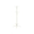 Free-Standing Coat Stand - 6 Hooks - Metal - White