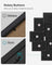 Photo Frame Collage - MDF - White - Wall Mounted for 10 Photos in 4" x 6" Size