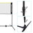Portable Badminton Net - 5m - Adjustable Poles