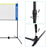 Badminton Net Set - 5m - Adjustable Height