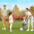 Folding Soccer Goal Set - Quick Assembly, Set of 2 - Steel - Red