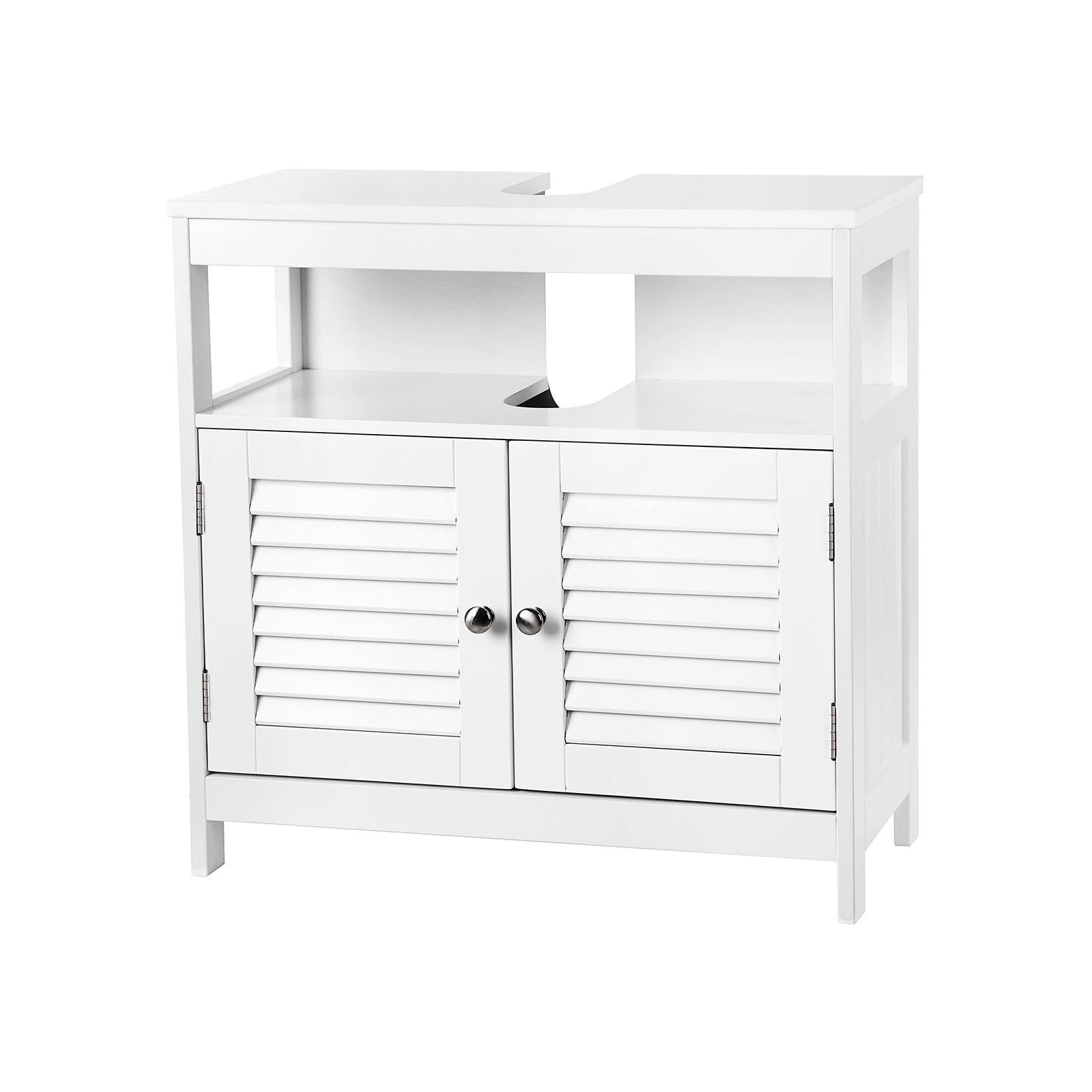 Under Sink Cabinet - MDF - White - Damp-Resistant