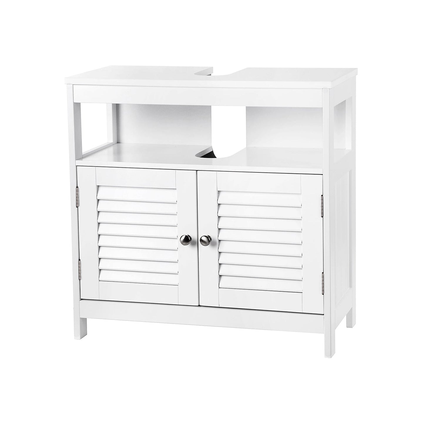 Under Sink Cabinet - MDF - White - Damp-Resistant