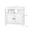 Under Sink Cabinet - MDF - White - Damp-Resistant