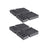 Underwear Drawer Organisers - Fabric - Grey - Foldable Set of 8 for Bras