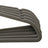 Velvet Clothes Hangers - Velvet - Grey - Ultra Thin Space Saving with Tie Organizer and 360 Degree Swivel Hook