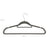 Velvet Clothes Hangers - Velvet - Grey - Ultra Thin Space Saving with Tie Organizer and 360 Degree Swivel Hook