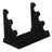 Jewellery Display Stand - Velvet - Black - 3-Bar Tangle-Free Organizer