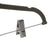Velvet Trouser Hangers - Velvet - Grey - Non-Slip with 360 Rotating Hook and Clips